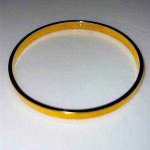 **KATE SPADE** 2010’s Heart of Gold bangle bracelet